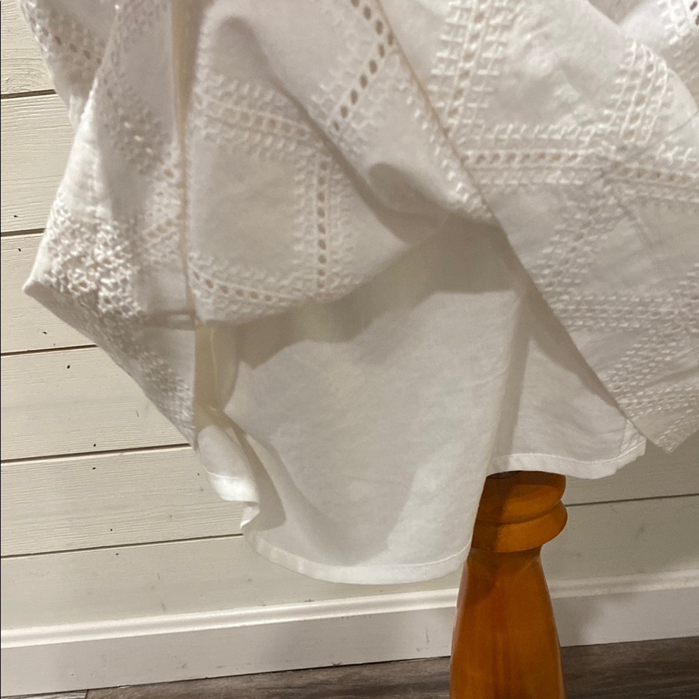 Tommy Bahama White Textured Mini Dress - Picture 6 of 9